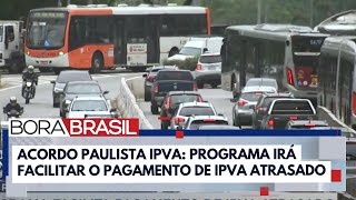 Governo de SP anuncia programa que facilita pagamento de IPVA atrasado [upl. by Adilem106]