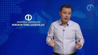 HUKUKUN TEMEL KAVRAMLARI  Ünite 1 Konu Anlatımı 1 [upl. by Hartnett]