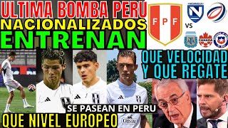 BRUTAL NIVEL EUROPEO FOSSATI QUEDÓ IMPRESIONADO CON NACIONALIZADOS EN ENTRENAMIENTOS PERÚ SORPRENDE [upl. by Felipe83]