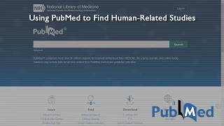 Using PubMed to Find HumanRelated Studies [upl. by Maiga274]