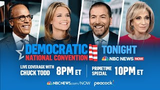 Live Democratic National Convention Day 1  Featuring Michelle Obama amp Bernie Sanders  NBC News [upl. by Ameen]