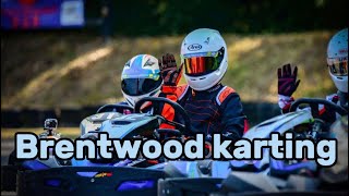 Brentwood karting round 5 B final [upl. by Ninnetta]