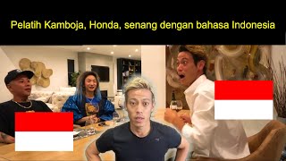 Pelatih Kamboja Keisuke Honda ingin berbahasa Indonesia setelah SEA Games32 [upl. by Pahl]