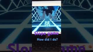 Slope game fun fyp neon [upl. by Asilehs]