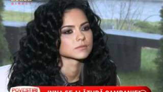 INNA  Interviu quotDurerea nu este iubirequot at Acasa TV Romania Part 2 [upl. by Helli]