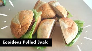 Pulled Jack Fruit Taste Test  EcoIdeas Pulled Jackfruit  The Discount Vegan [upl. by Lower]