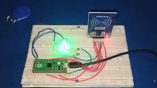 MFRC522 RFID Reader and Raspberry Pi Pico [upl. by Neelhsa]