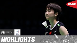 Reigning champion Chen Yu Fei and Pusarla V Sindhu go the distance [upl. by Ativla975]