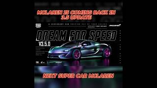 McLaren Next Super Car is coming back in 35 update BGMIPUBG bgmi pubg shorts update [upl. by Chessy]