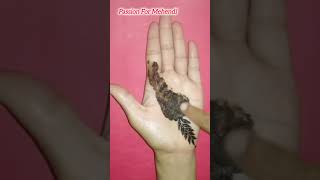 Palm Mehndi design 🌼🌼mehndi shorts youtubeshorts viral [upl. by Ferwerda]