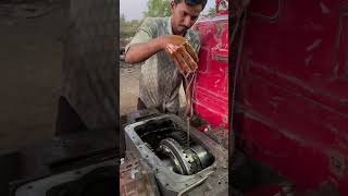 Gearbox Oil change 🔧 mechanic mh juber inamdar [upl. by Hughie]