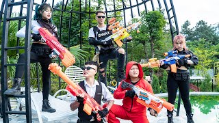 LTT Nerf War  Captain SEAL X Warriors Nerf Guns Fight Crime Group Dr Ken Rescue Prisoners Of War [upl. by Chap]