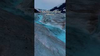 Exploring Alberta’s Athabasca Glacier on the icefields parkway 🗻 banff glacier [upl. by Inalej]