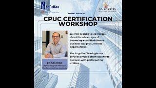 CPUC Certification Workshop [upl. by Atires]