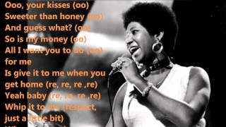 RESPECT Aretha Franklinwith Lyrics [upl. by Micky108]