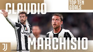 👑 Il Principino  Top 10 Claudio Marchisio Goals  Juventus [upl. by Oniliuqnart]