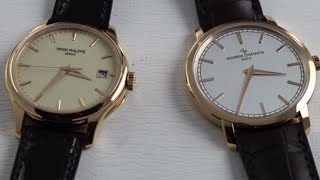 Patek Philippe 5227R vs Vacheron Constantin Patrimony Traditionelle  Watch Comparison [upl. by Cathlene]