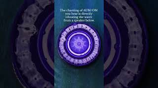 Physics of AUM made visible cymatics [upl. by Hancock]