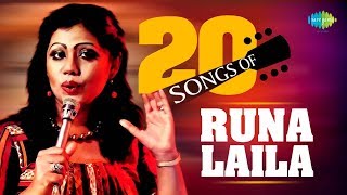 Best 20 Of Runa Laila  রুনা লায়লার সেরা ২০  HD Songs  One Stop Jukebox [upl. by Ally]