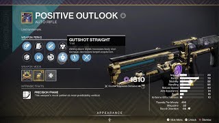 Destiny 2 positive outlook 99 Engrams focused for God roll [upl. by Calandria]