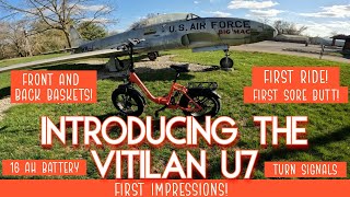 Say Hello To The Vitilan U7 Step Thru EBIKE [upl. by Poore]