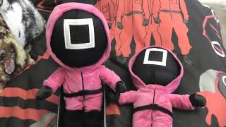 Official Squid Game plushies from Play by Play [upl. by Rocco]