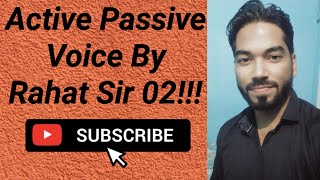 Active Passive Voice By Rahat Sir 02 [upl. by Anailli123]