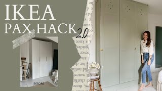 IKEA Pax Hack 20 Reveal amp DIY  EMMA COURTNEY [upl. by Oster]