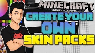 How to Make Your Own Minecraft Console Skin Packs [upl. by Goeger12]