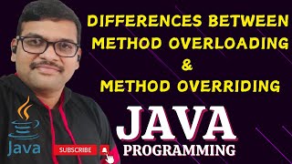 Java OVERLOADING vs OVERRIDING Object Oriented Java tutorial 16 [upl. by Cordula166]