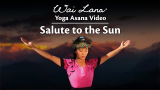 Simple amp Effective Yoga Asana  Salute to the Sun [upl. by Isidoro]