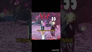 throw confetti but accidentally with mic blackpink ytshorts jennie rosé [upl. by Albion721]