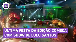 BBB 24 Lulu Santos se apresenta em última festa da edição [upl. by Dhiren]