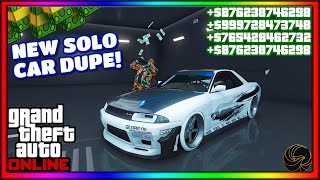 SOLO  NEW SUPER EASY GTA 5 ONLINE CAR DUPLICATION GLITCH  AFTER PATCH 167  PS5XBOXPC [upl. by Denyse421]