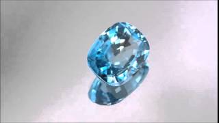 NATURAL BLUE ZIRCON 694 CTS 789 555 2400 [upl. by Bisset868]