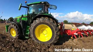 2023 John Deere 6R 195 68 Litre 6Cyl Diesel Tractor 215244 HP with Pottinger Reversible Plough [upl. by Queridas]