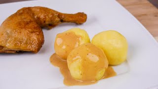 Kartoffelklöße selber machen diese Kartoffelknödel gelingen immer Knödel Klöße [upl. by Pearson]