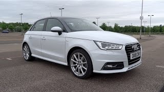 2016 Audi A1 Sportback 14 TFSI 125 S line StartUp and Full Vehicle Tour [upl. by Hartzke]