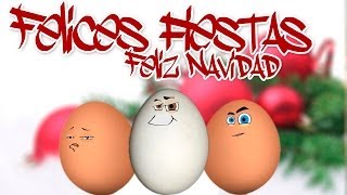 Felices fiestas Feliz Navidad  Con 3 Huevos Oficial [upl. by Oicnedurp109]