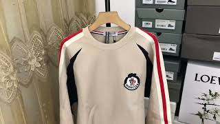 moncler crewneck Sweatshirt Review from BOOTSFY [upl. by Volding]