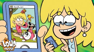 Every Time Lori Uses Her Cellphone  Compilation  The Loud House [upl. by Leo]