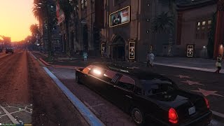 GTA 5  Limousine Driver Mod Gameplay HD [upl. by Marieann]