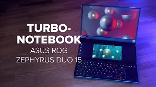 Asus ROG Zephyrus Duo 15 im Test Der schnellste Laptop  deutsch [upl. by Tubb]