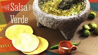 Salsa Verde Mexicana  Receta de Salsa Verde original [upl. by Perron]