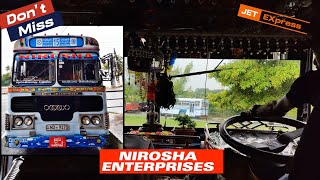 9 1 7 0 Talented bus driver  Driving satisfying ✈️ NIROSHA ENTERPRISES  The best driving SRI LANKA [upl. by Elihu761]