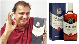 Ballantine blended scotch whisky review in hindi  Ballentines Finest Blended Scotch Whisky review [upl. by Aicirtan]