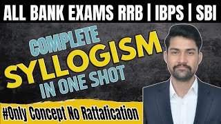 Complete Syllogism Reasoning in One Shot  Syllogism Reasoning Tricks By Sanjay Sir [upl. by Friederike685]