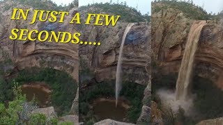 WATERFALL FLASH FLOOD CAUGHT ON CAMERA [upl. by Sierra]