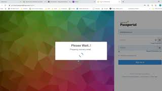 Passportal Password Reset [upl. by Atiniuq]