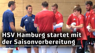 Sommerpause vorbei Der HSV Hamburg startet mit den Vorbereitungen auf die neue Saison 202425 [upl. by Jarita]